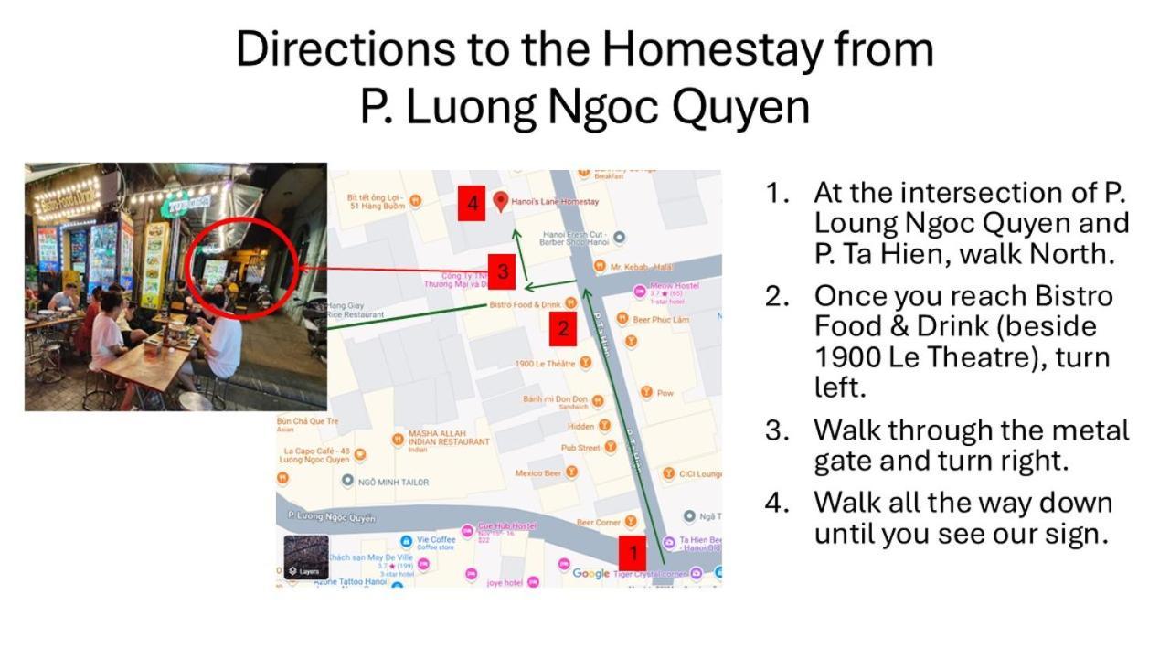 Hanoi'S Lane Homestay Exterior photo